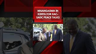 Mnangagwa Lands in Kenya for High-Level EAC–SADC Summit #MnangagwaInKenya #EACSADC2025 #AfricaUnites
