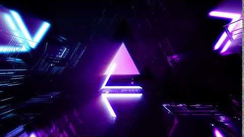 Vj Light Triangle Motion Background - Animation Videos | No Copyright.
