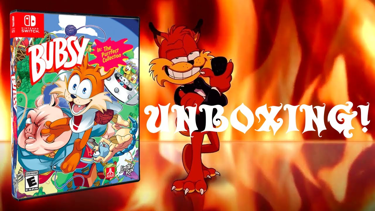 Unboxing Bubsy in: The Purrfect Collection for the Switch! - YouTube