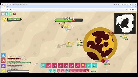 Ultra Shiny Ladybug (Mythic Ygg drop) florr.io