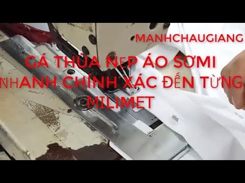 Video GÁ THÙA NẸP ÁO SƠ MI TỰ CHẾ NHANH CHÍNH XÁC ĐẾN TỪNG... - youtube