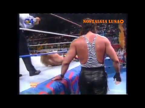 WWE Razor Ramon vs Crush 1993 - Luta Livre Americana WWF Tarzan Taborda RTP  