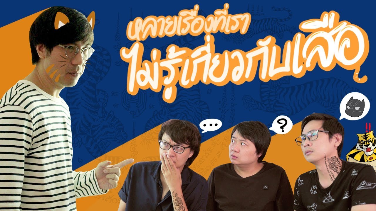 หลายเรื่องที่เราไม่รู้เกี่ยวกับเสือ?
