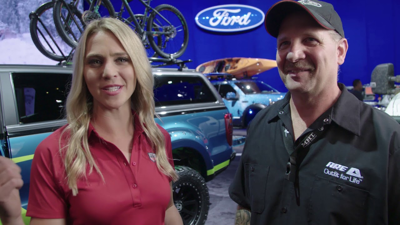 SEMA 2018 | A.R.E. Accessories Unveils Standout Ford Ranger Build - YouTube