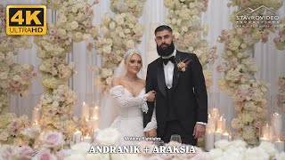 Andranik + Araksia's Wedding 4K UHD Highlights at Metropol hall and st Leon Church