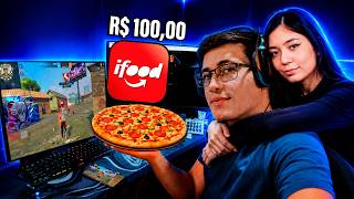 JOGANDO APOSTADO ATÉ COMPRAR PIZZA NO MOBILE! FT DEUSA