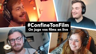 ON NOTE VOS FILMS // Live Concours #ConfineTonFilm ft.  @CYRILmp4  , @hardisk & @lamanieducinema_