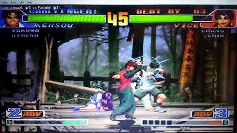 Amazing KoF 98 Vice Combo