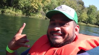 We went Canoeing down the  Caney Fork River...