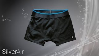 SilverAir Ultimate Travel Underwear featuring SmartGrip