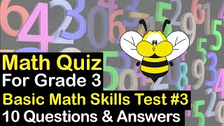 Math Quiz - Basic Math Skills Test (For Grade 3) - 10 Questions and Answers screenshot 5