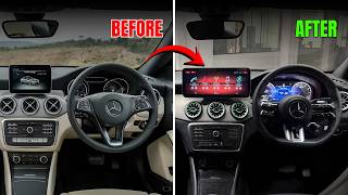 Mercedes OEM Screen to Android Touchscreen Upgrade