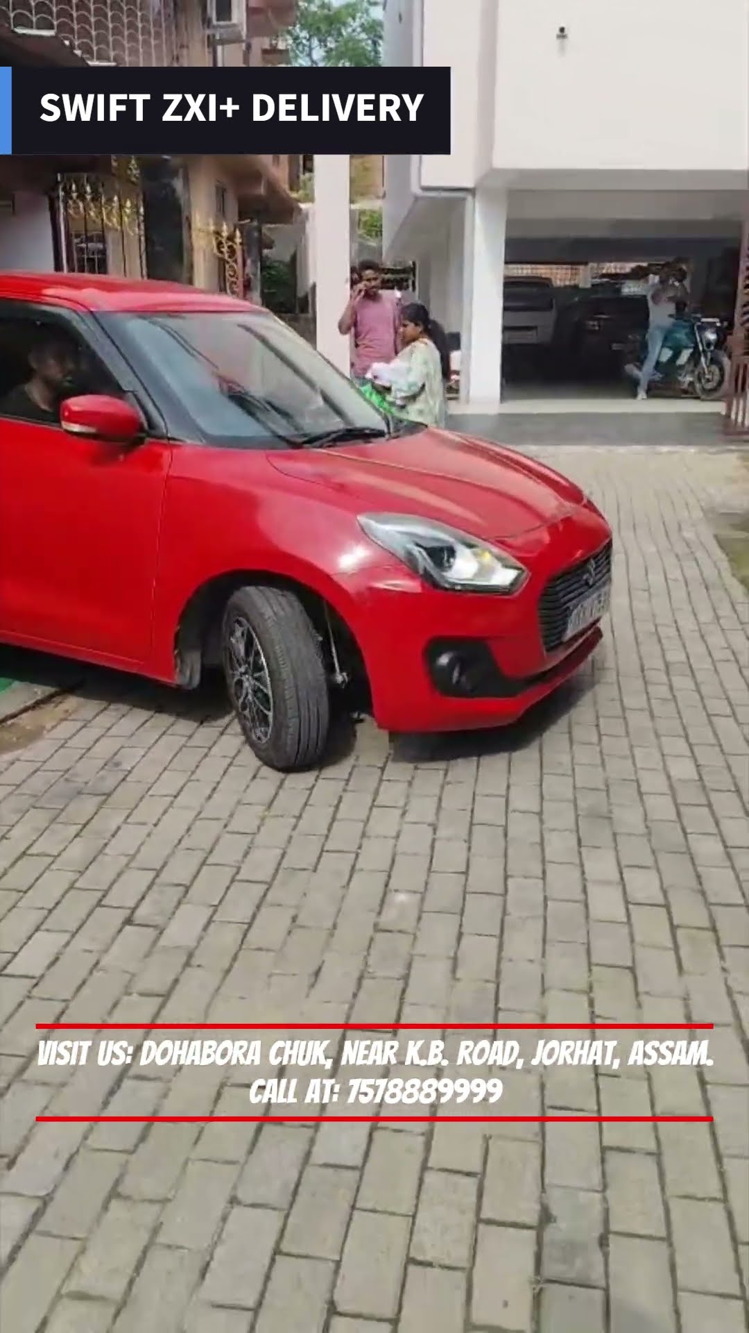 Delivered Maruti Suzuki SWIFT ZXI+ to the Happy and satisfied