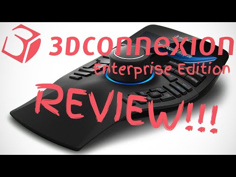 Review of SpaceMouse Enterprise Edition with Zbrush!
