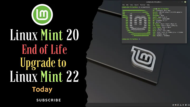 Linux Mint 20 EOL—Upgrade to Mint 22 Today