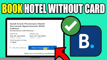 How To Make Reservation On Booking.Com Without A Credit Card - Best Method