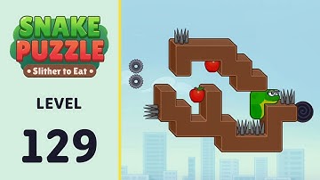 Snake Puzzle: Slither to Eat Level 129