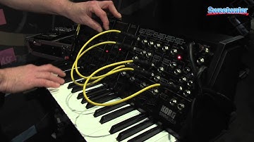 Korg MS20 Kit Limited Edition Synthesizer Demo - Sweetwater at Winter NAMM 2014