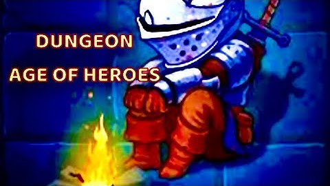 Dungeon Age of Heroes Gameplay Level Up Cursed Forest iOS