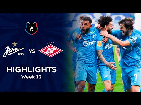 Highlights Zenit vs Spartak (7-1) | RPL 2021/22