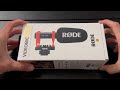 Rode VideoMic GO II Microphone Unboxing