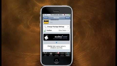MakeItMine - How To Change Your Banner/Carrier Icon On Iphone/Ipod Touch