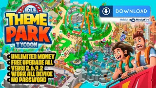 TERBARU! DOWNLOAD GAME IDLE THEME PARK TYCOON APK + MOD (UNLIMITED MONEY) V2.6.9.2 NO PASSWORD screenshot 2
