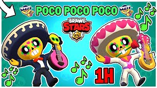 ♫ DamiaNowskyy - POCO POCO POCO (PARODIA PEDRO PEDRO PEDRO) 1H Piosenka Brawl Stars ♫