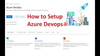 How to Setup Azure Devops
