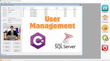 สอนฟรี การออกแบบฟอร์ม User Management สำหรับจัดการผู้ใช้งาน (Part 2/2)