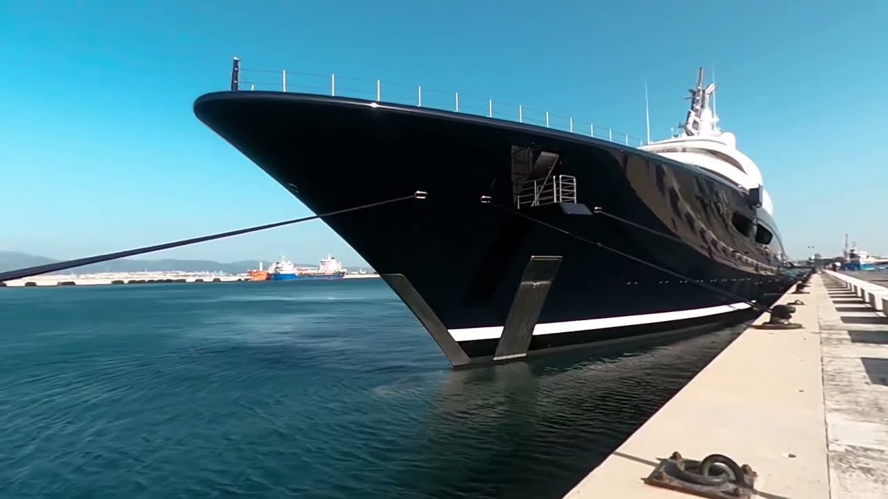 New Megayacht Breakthrough 118.8 m - YouTube