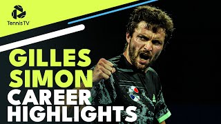 Gilles Simon Brilliant ATP Highlight Reel!