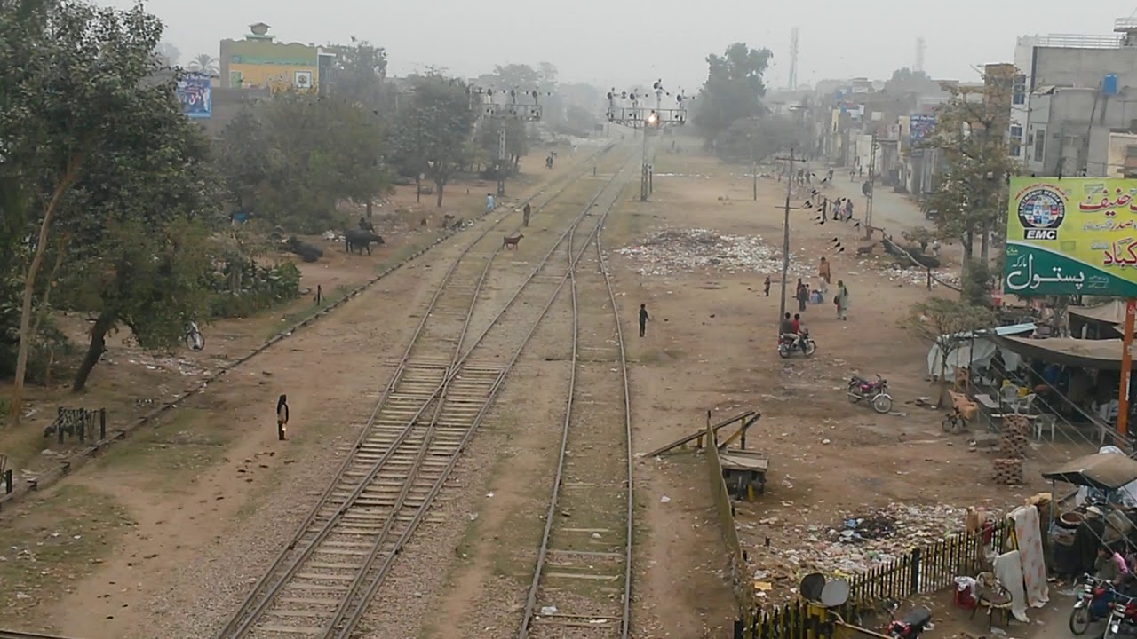 Pakistan Railway 138dn Dhamaka Fastest Arrival sargodha jn