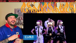 (G)I-DLE - "Abracadabra" (Cover) @ OFFICIAL FAN CLUB NEVERLAND 3RD FAN MEETING Reaction!