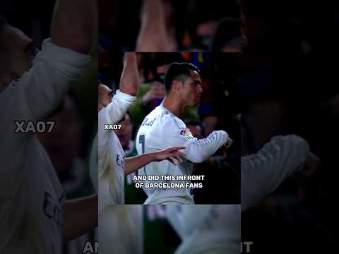 Ronaldo Revenge On Barcelona Fans
