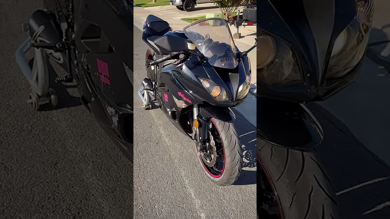 17 Years Later and This ZX-6R Still Turns Heads! 🤯 #kawasaki