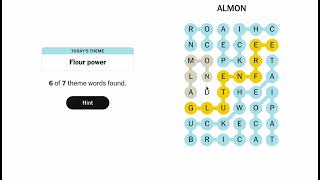 Solving Today's Strands (NYT) with music (Shortened Version) - 16/02/2025