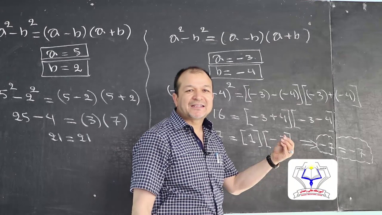 01 مطابقت های الجبری اساسات ریاضیات آموزشگاه عالی راهدان
