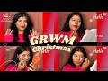GRWM For Christmas|| Chit Chat || storytelling 🎅 😍💕🤩
