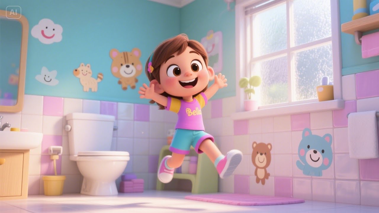 Big Potty Dance with Bella Boo! | Fun Potty Training Song for Kids | Silly Bathroom Rhyme