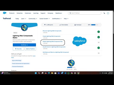Lightning Web Components Basics | Deploy Lightning Web Component Files |#youtube#ytshorts#salesforce