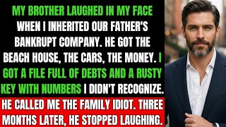 I inherited my father's "bankrupt" company — and my brother regretted it.