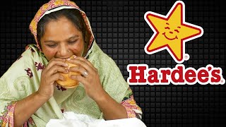 Tribal Women Try Hardees For The First Time