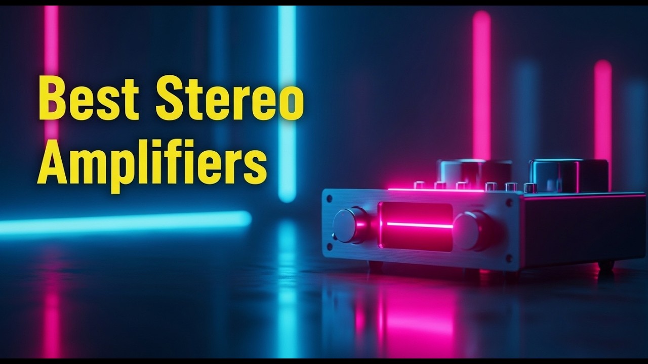 TOP 5 Best Stereo Amplifiers 2026 | Best amplifier for speakers - YouTube
