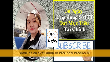 THIẾT LẬP MỤC TIÊU 30 NGÀY VÀ BẢN THÔI MIÊN 6 THÁNG
