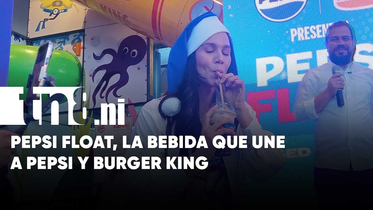 Pepsi y Burger King presentan su nueva bebida de la temporada navideña: Pepsi Float