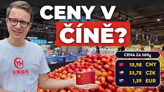 Život v ČÍNĚ: Kolik tu stojí běžné potraviny v supermarketu? (Ceny v Kč/EUR) 🇨🇳