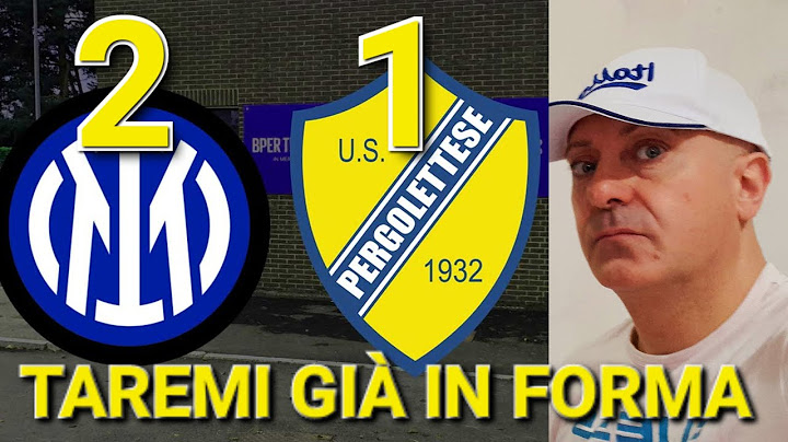 ⚫️🔵INTER-PERGOLETTESE 2-1 ‼️ 2 GOL in LIVE 💥 TAREMI GOL e BUONE MOVENZE⚽️