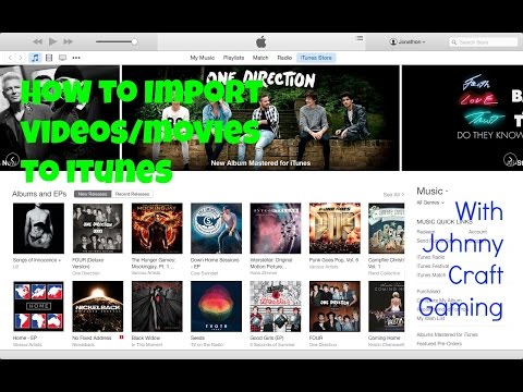 Come importare video / Film su iTunes 12 (Mac)
