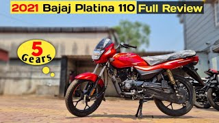 2021 Bajaj Platina 110 ComforTec|5 Gears|Whats New|Review|Specs|Mileage